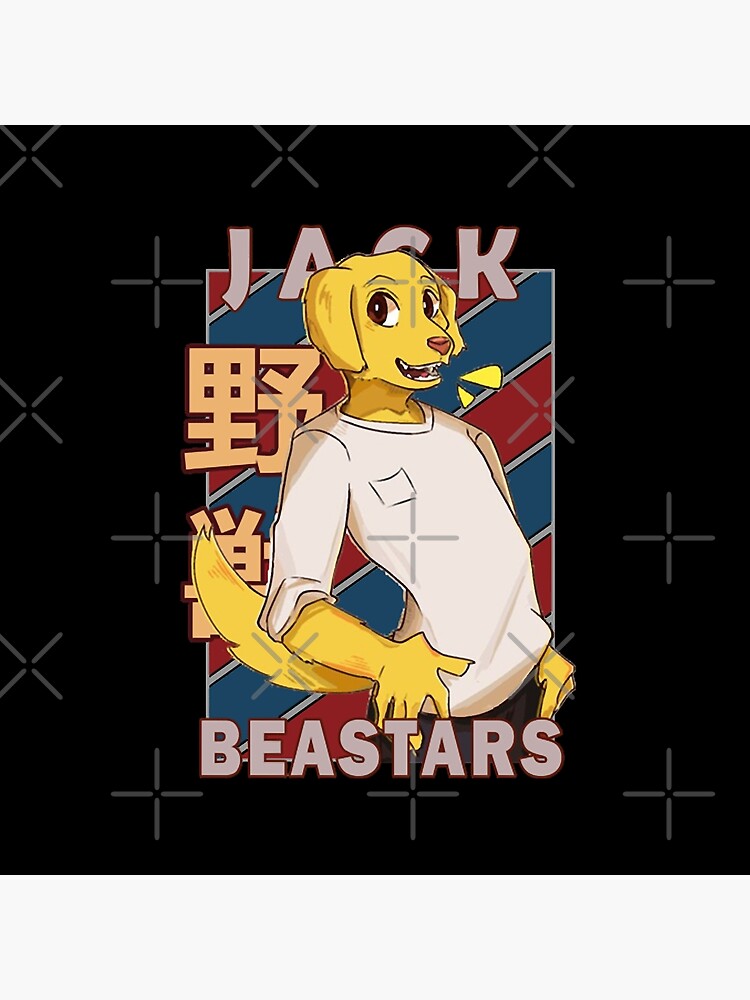 Jack Beastars Manga Design Tapestry - Image 2