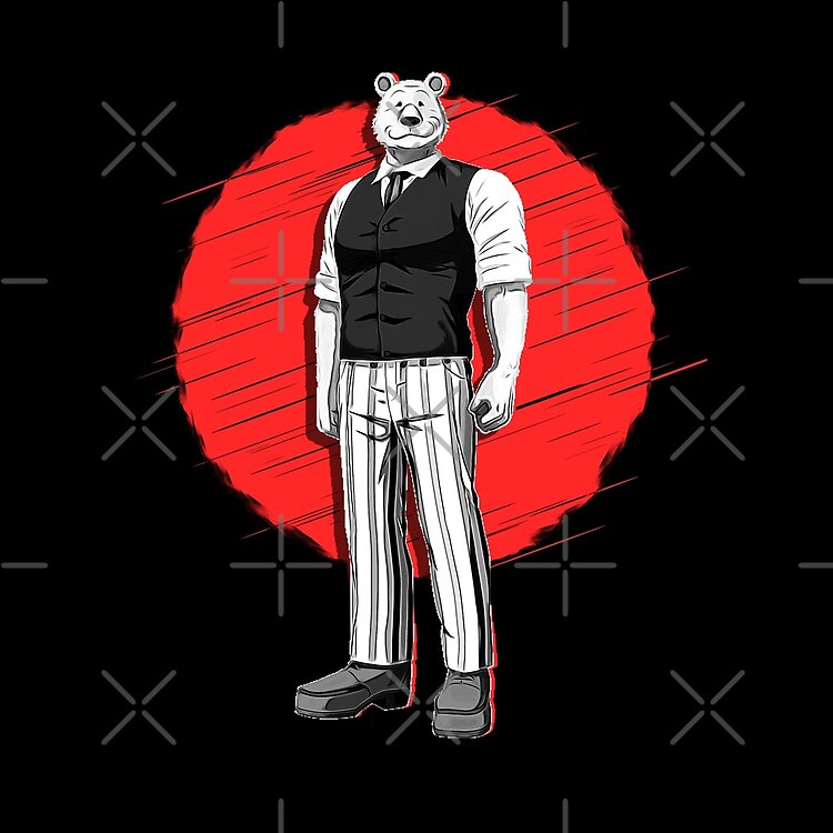 Riz Beastars With Red Background Tote Bag - Image 2