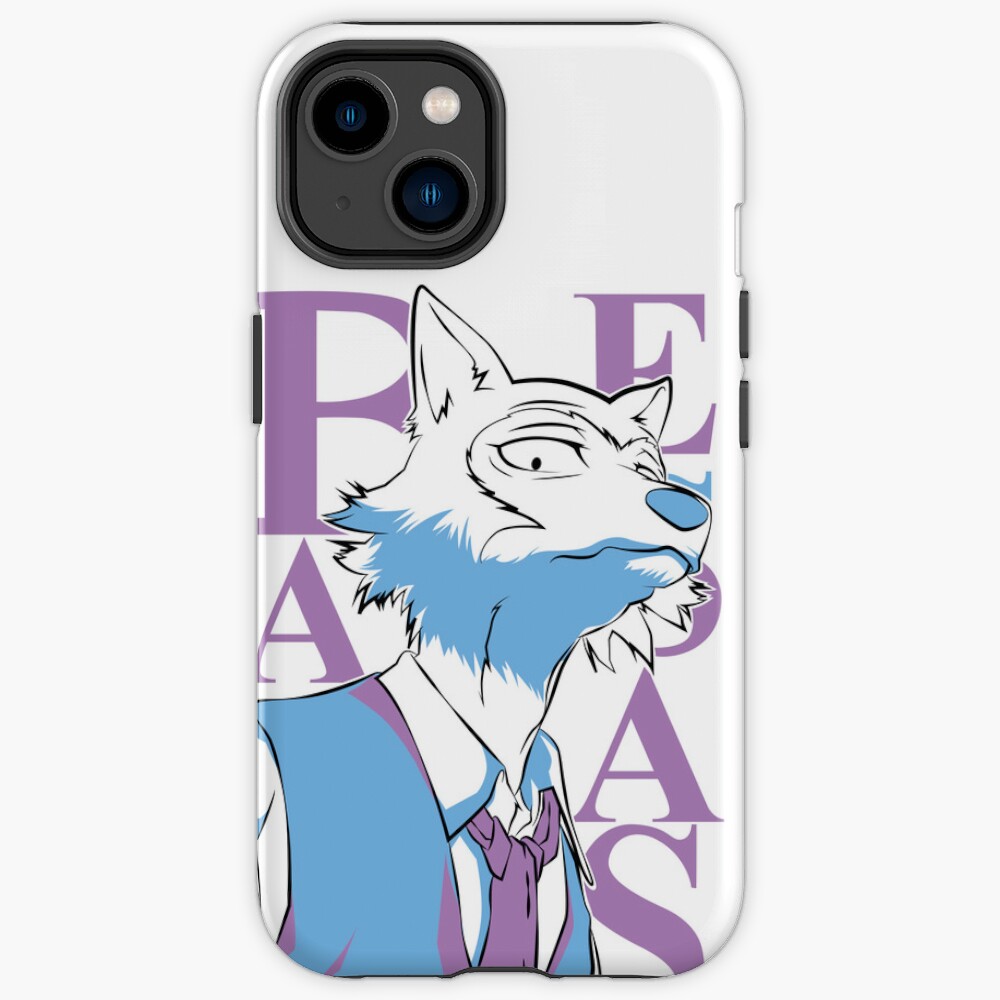 Beastars Legoshi Half Body White Version Iphone Case