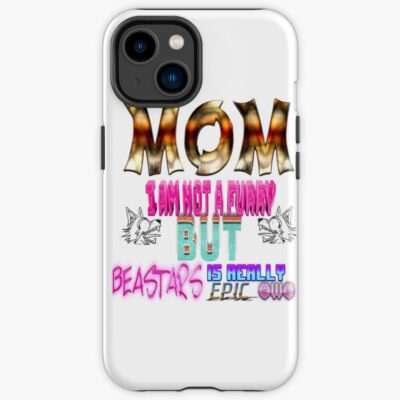 Mom I M Not A Furry But Beastars Is Really Epic Iphone Case