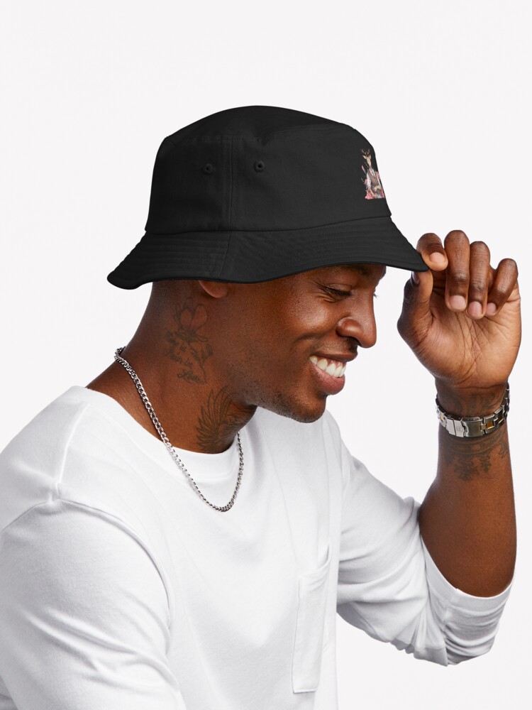 Louis Floral Art Vintage Bucket Hat - Image 3