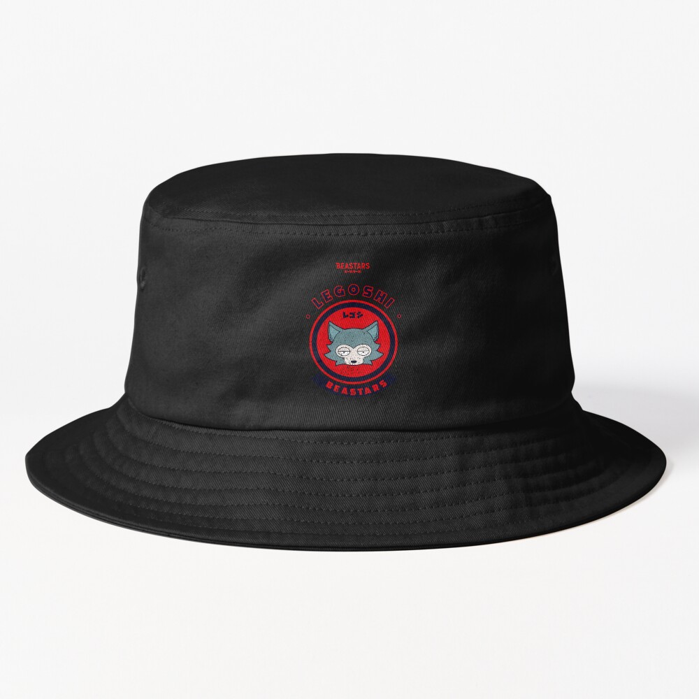 Beastars Legoshi Chibi Grunge Style Bucket Hat