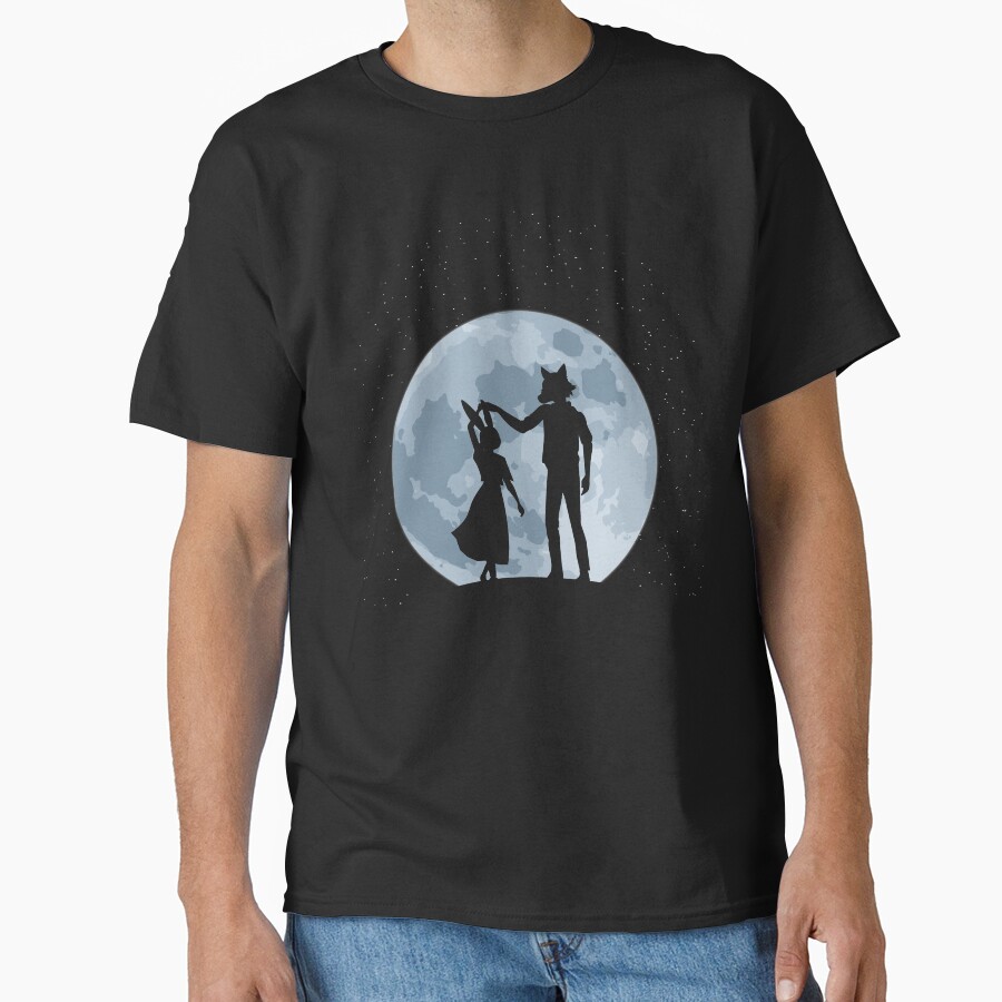 Beastars Legoshi And Haru Under The Moon T-shirt