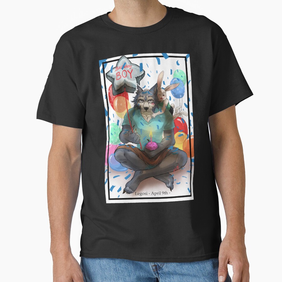 Legosi Birthday Postcard T-shirt - Image 2