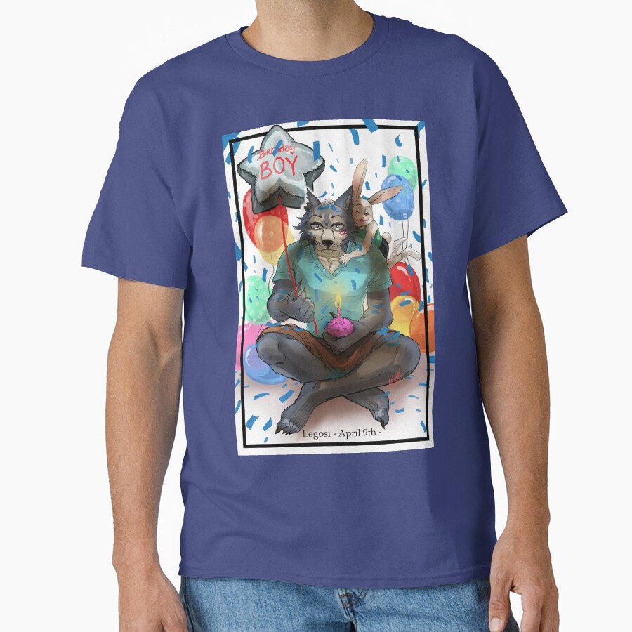 Legosi Birthday Postcard T-shirt - Image 4