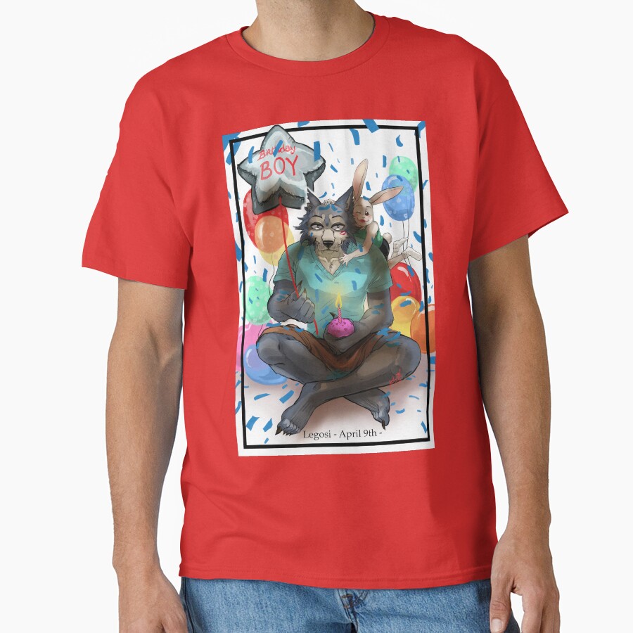 Legosi Birthday Postcard T-shirt - Image 5