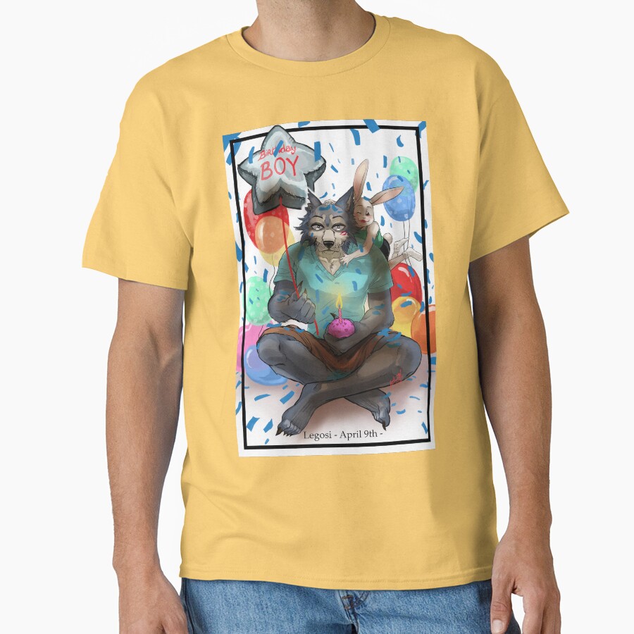 Legosi Birthday Postcard T-shirt - Image 6