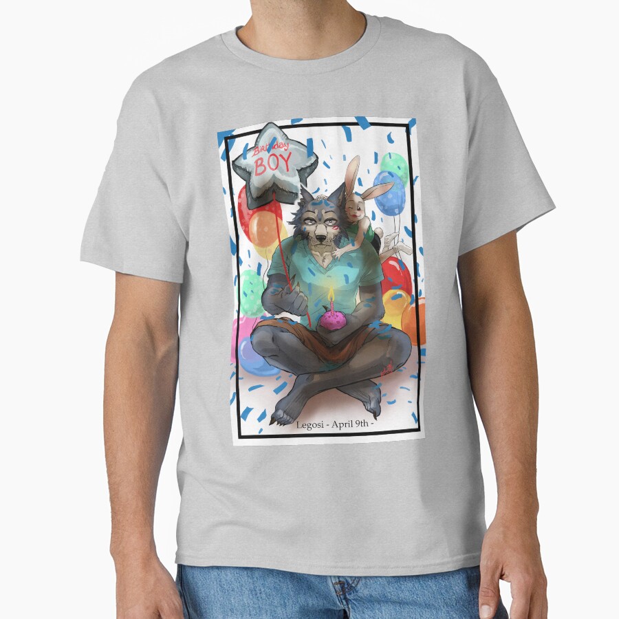 Legosi Birthday Postcard T-shirt - Image 3