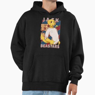 Jack Beastars Vintage Stripe Design Hoodie