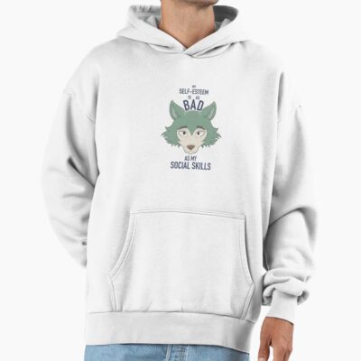 Legoshi Legos Gray Wolf Hoodie