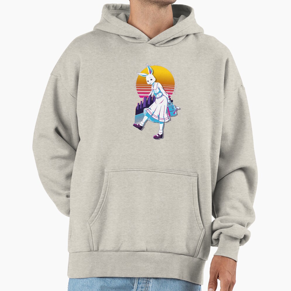 Haru Beastars 80s Retro Hoodie - Image 3