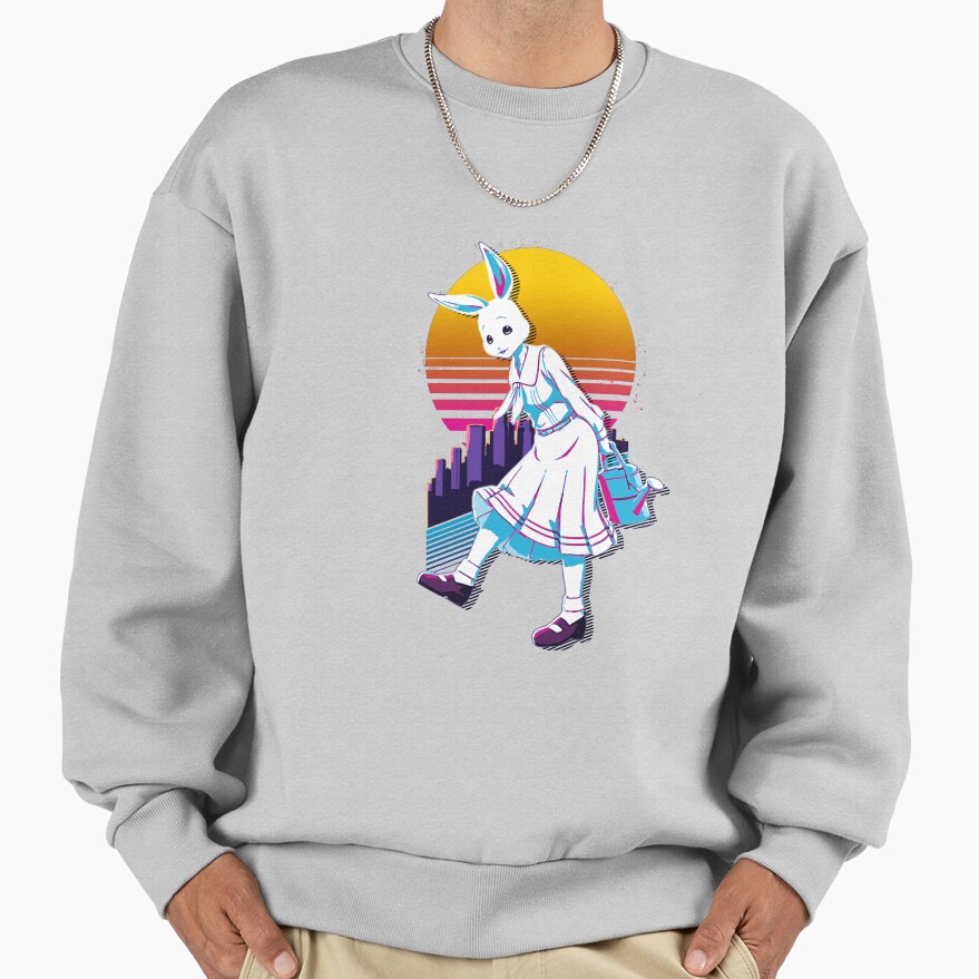 Haru Beastars 80s Retro Sweatshirt - Image 4
