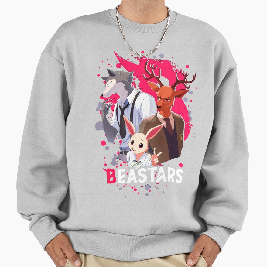 Colorful Beastars Main Characters Sweatshirt - Image 4