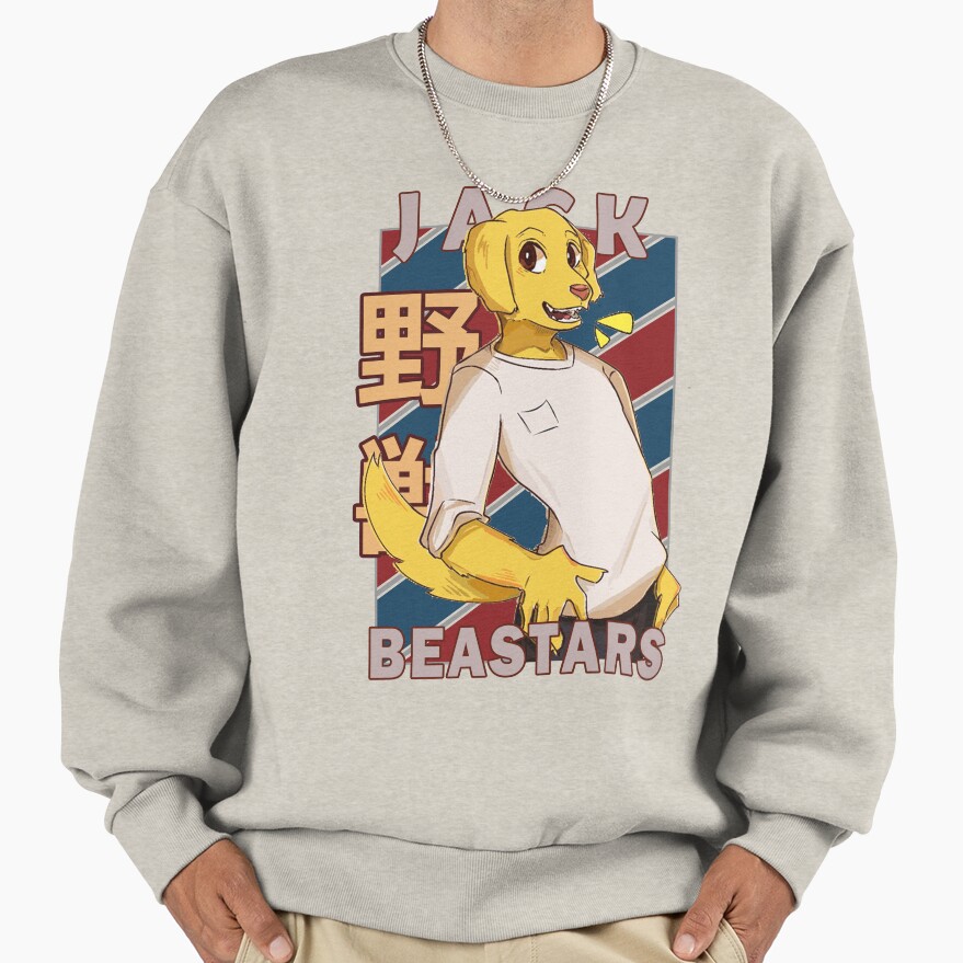 Jack Beastars Vintage Stripe Design Sweatshirt - Image 3