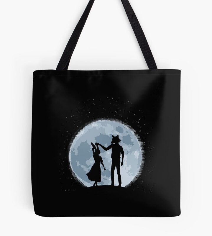 Legoshi Haru Dancing Under Moon Tote Bag