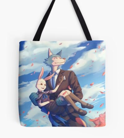 Beastars Lovely Legoshi And Haru Tote Bag
