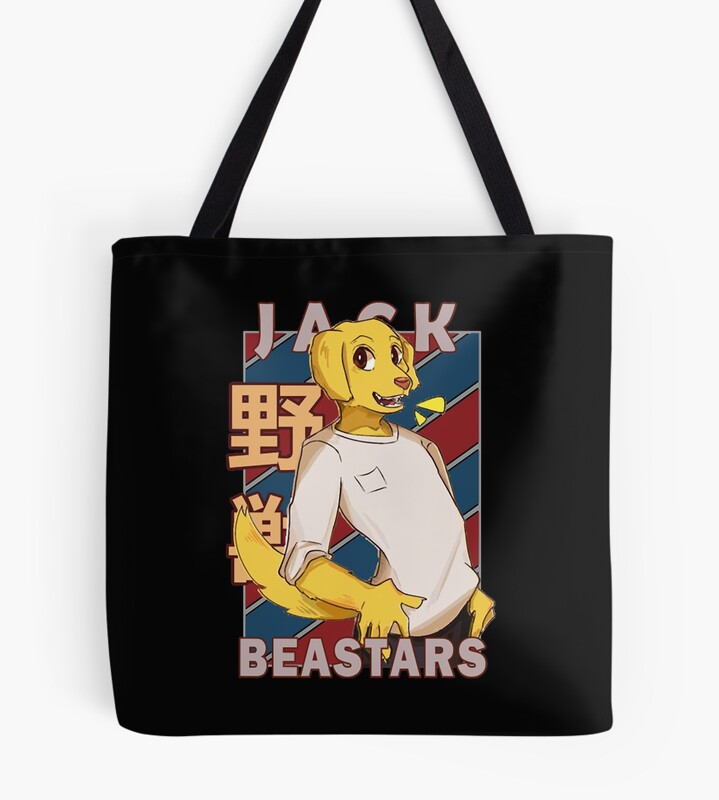 Jack Beastars Manga Design Tote Bag