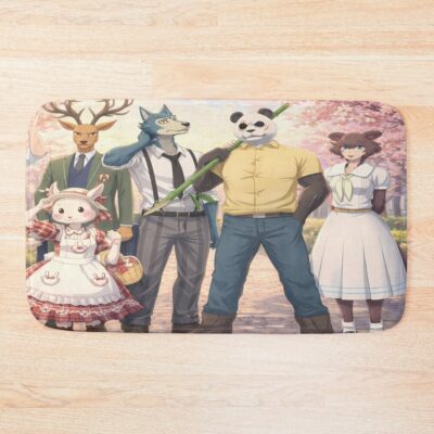 Beastars All Characters In One Bath Mat
