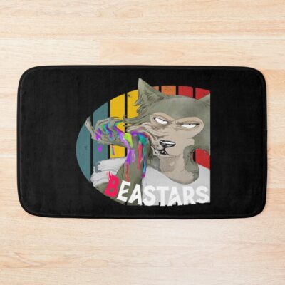 Colorful Legoshi Beastars Japanese Manga Bath Mat
