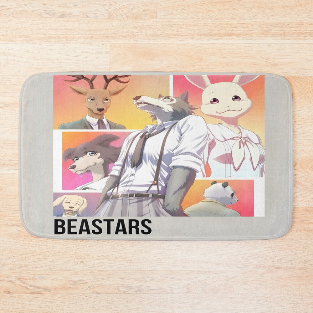 Beastars Retro Design Bath Mat