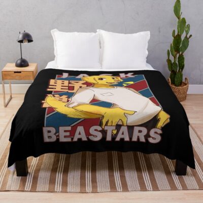 Jack Beastars Manga Design Throw Blanket