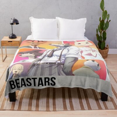 Beastars Retro Design Throw Blanket