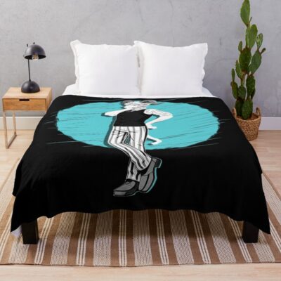 Pina Beastars With Blue Throw Blanket