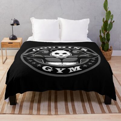 Funny Beastars Gohin Gym Throw Blanket
