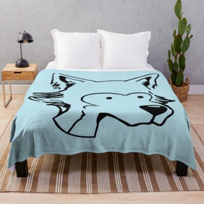 Cute Legoshi Beastars Throw Blanket