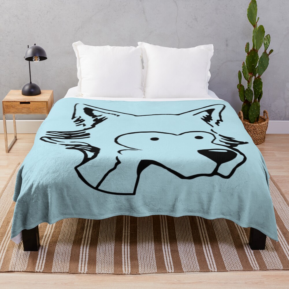 Cute Legoshi Beastars Throw Blanket
