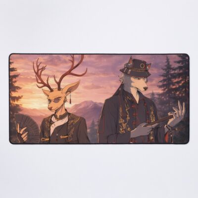 Beastars Legoshi And Louis Cover Image Mouse Pad