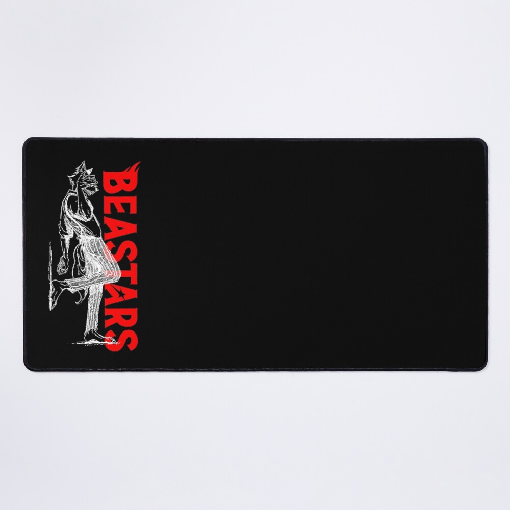 Legoshi Beastars White Mouse Pad