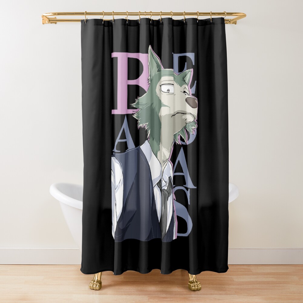 Trending Legoshi Beastars Shower Curtain
