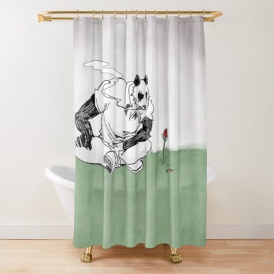 Beastars Gouhin The Sadpanda Shower Curtain