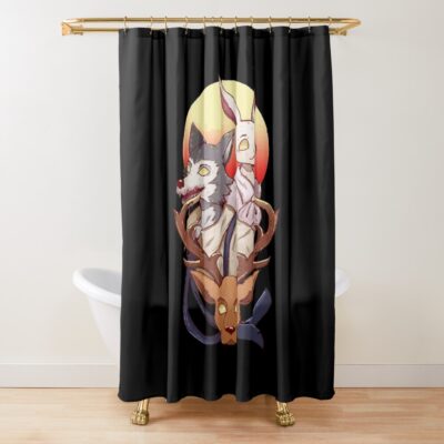 Legoshi Haru Louis Unique Design Shower Curtain