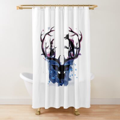 The Instinct Louis Shower Curtain