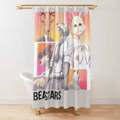 Beastars Retro Design Shower Curtain