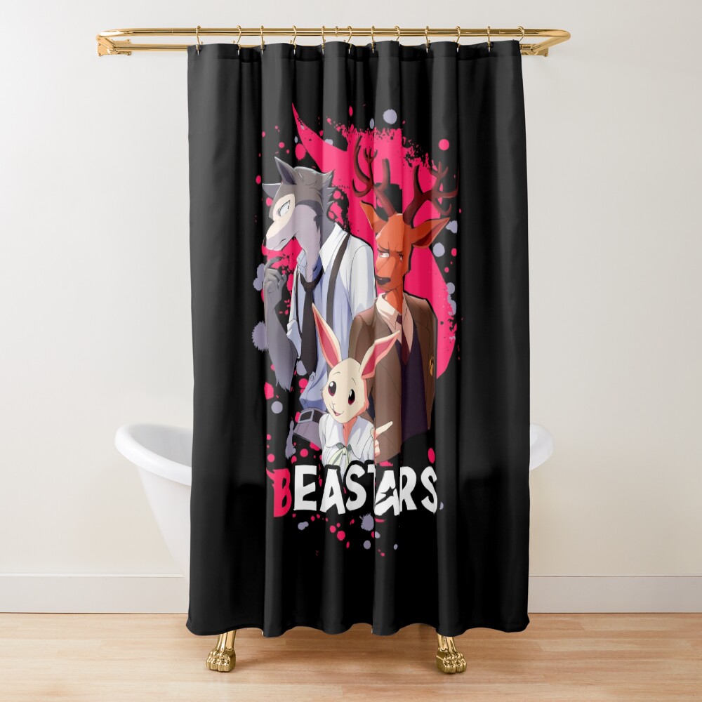 Legoshi Haru Louis Colorful Shower Curtain