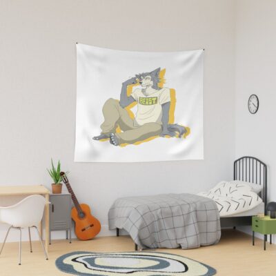 Cute Legoshi Sitting Beastars Tapestry