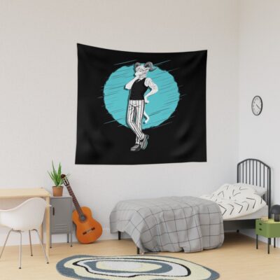 Pina Beastars With Blue Tapestry