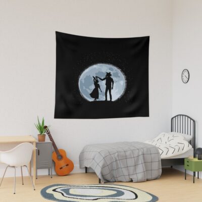 Legoshi Haru Dancing Under Moon Tapestry