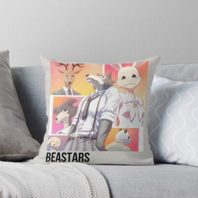 Beastars Retro Design Throw Pillow