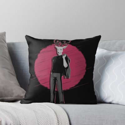 Louis From Beastars Throw Pillow