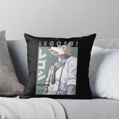 Legoshi Cool Pose Graphic Throw Pillow