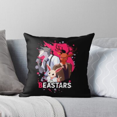 Legoshi Haru Louis Colorful Throw Pillow