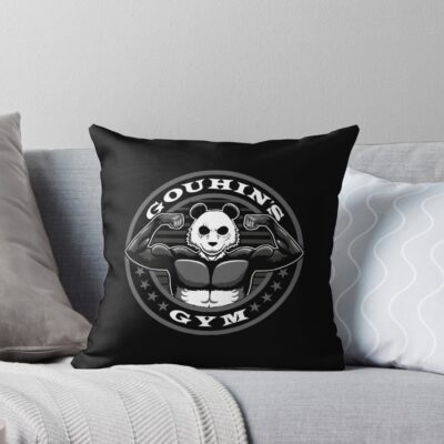 Funny Beastars Gohin Gym Throw Pillow